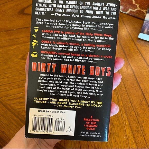 Dirty White Boys by Stephen Hunter soft cover book - Picture 3 of 3